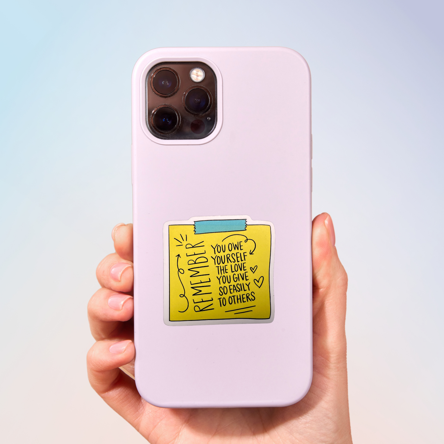 Love Yourself Sticker