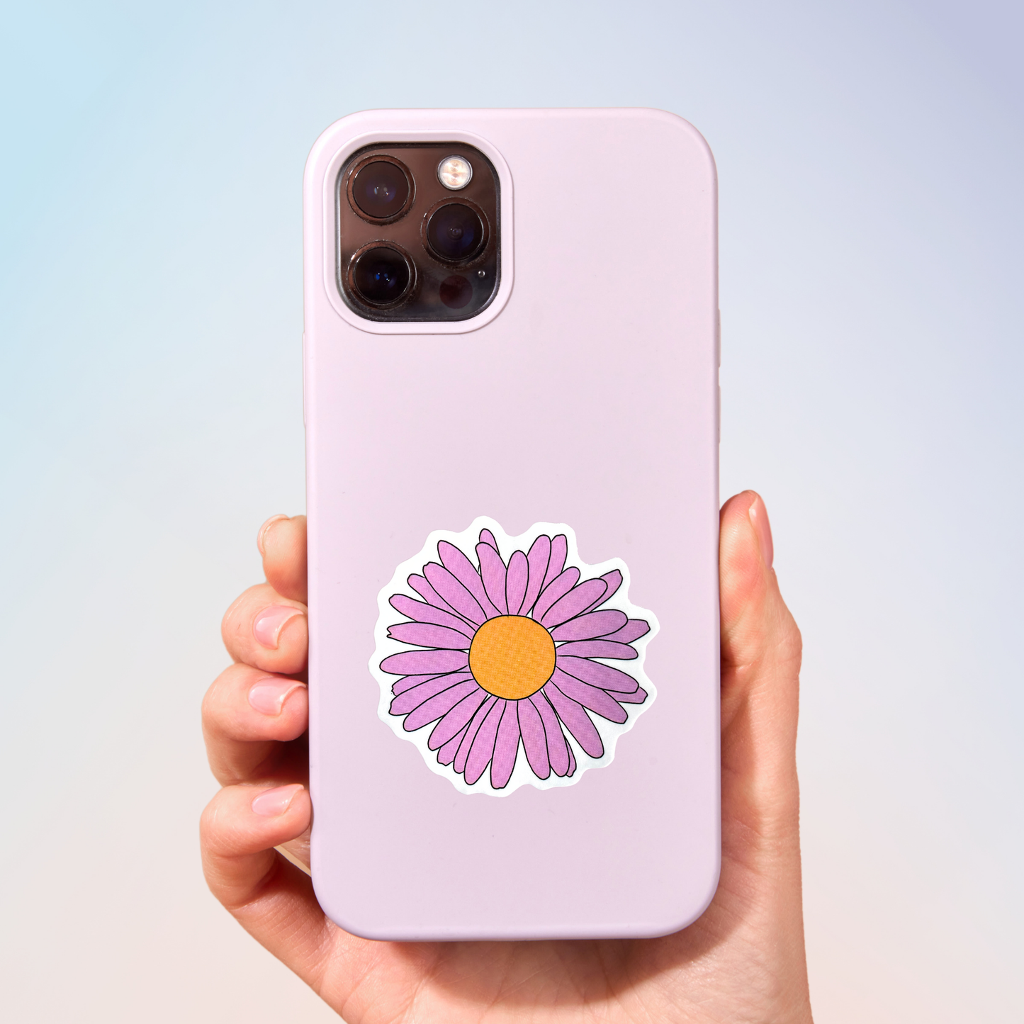 Pink Petal Sticker