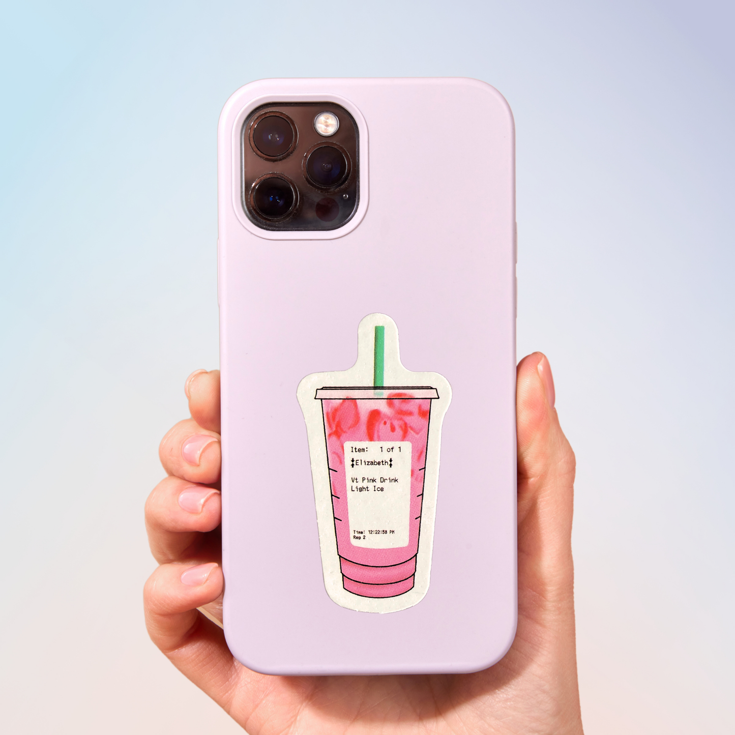 Blush Rush Sticker