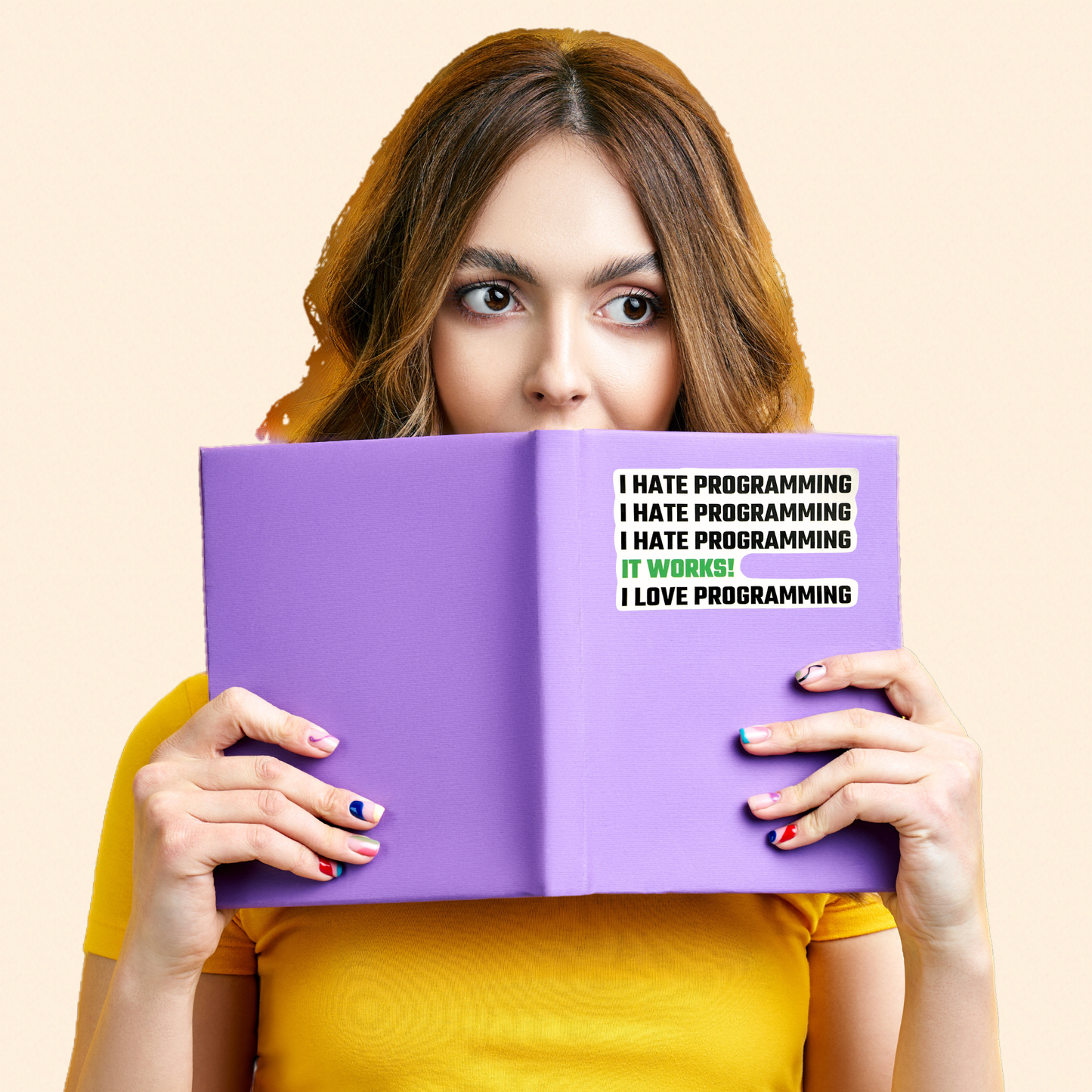 I Hate Programming Sticker