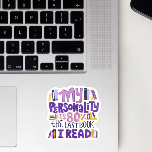 80% Sunk In Pages Sticker