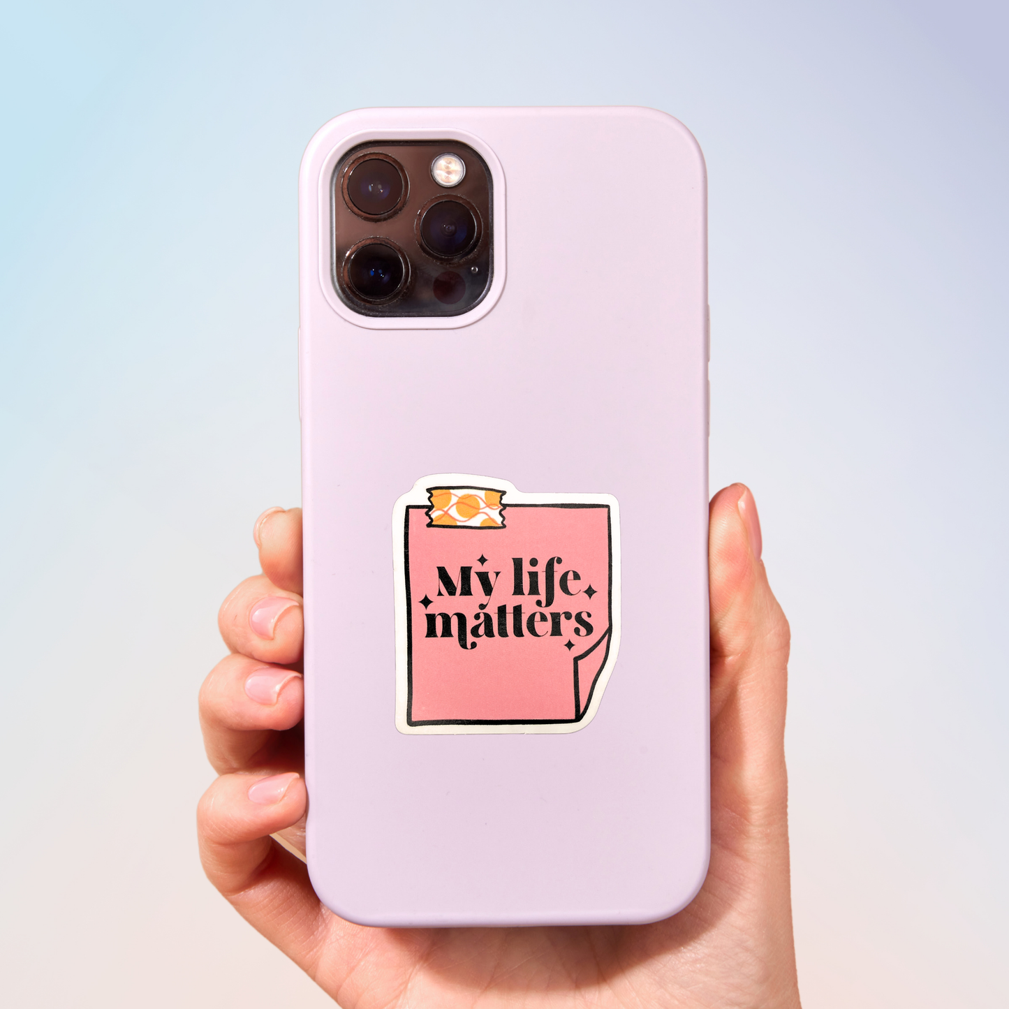 My Life Matters Sticker