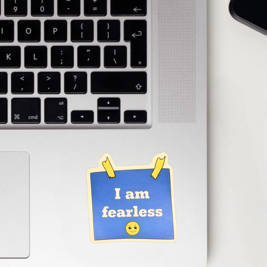 I Am Fearless Sticker