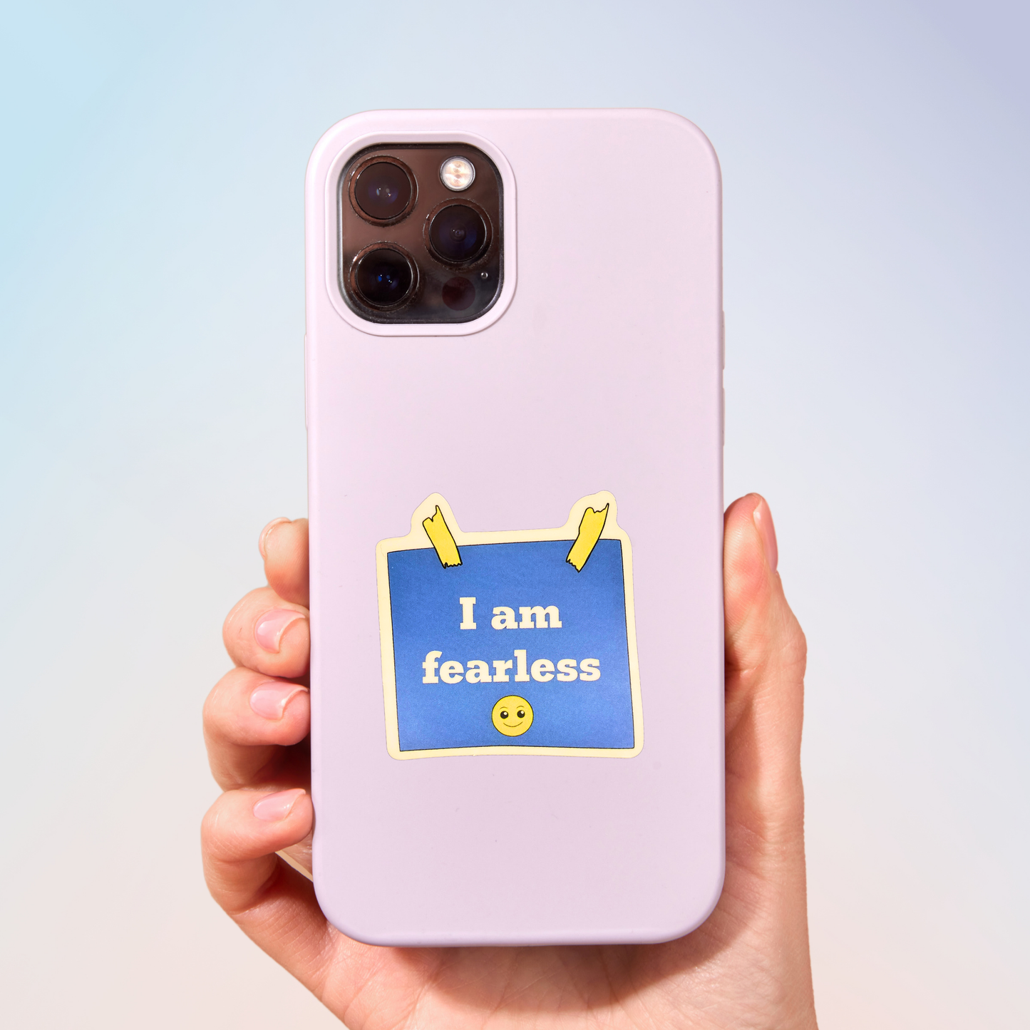 I Am Fearless Sticker