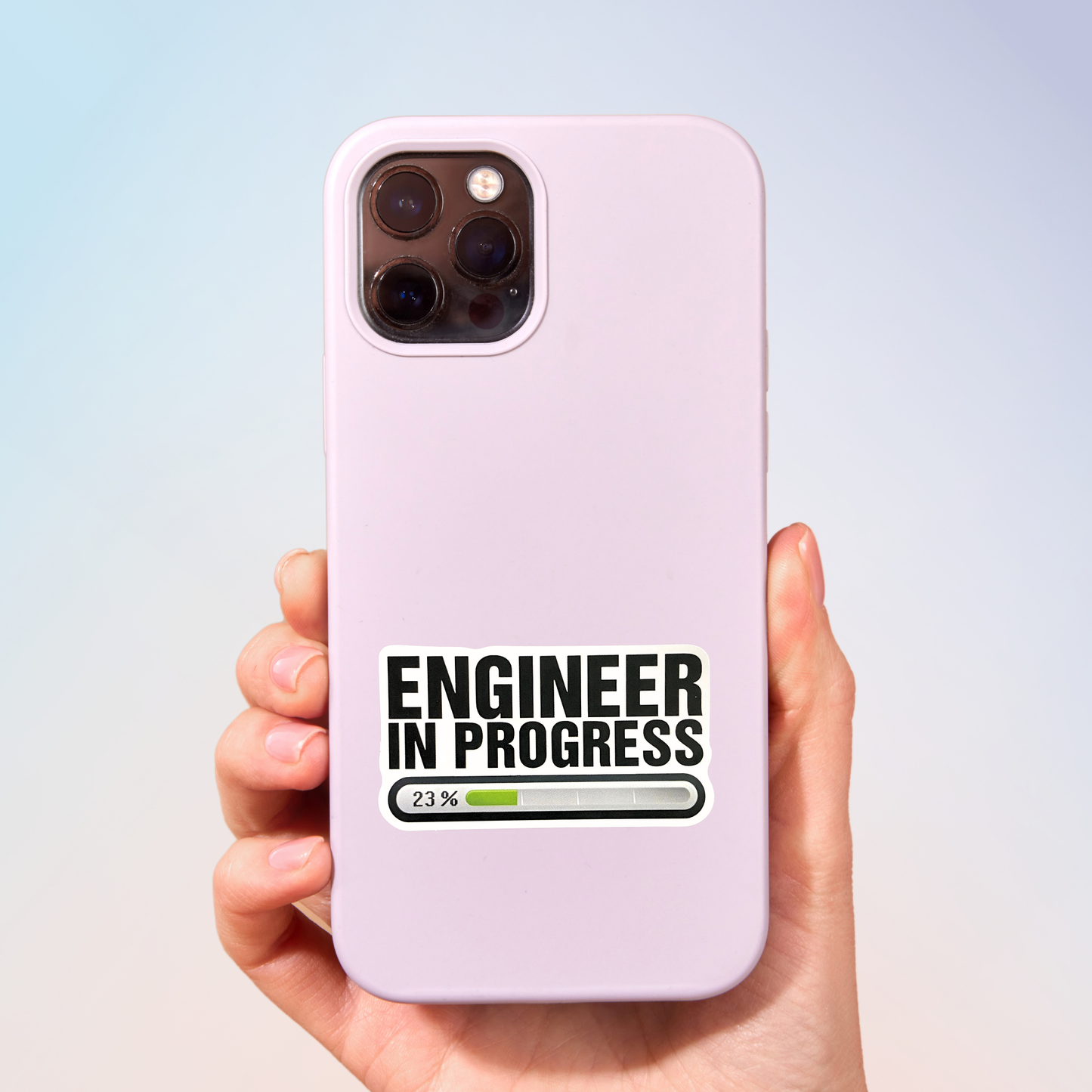 Engineer In Progress Sticker