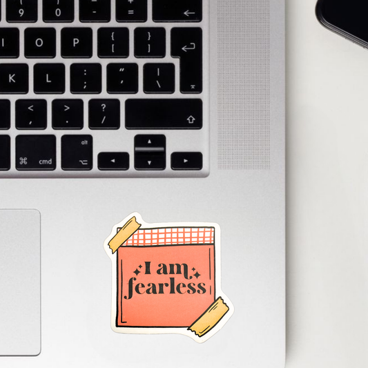 I Am Fearless Sticker