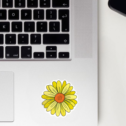 Yellow Bloom Sticker