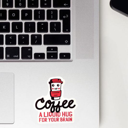 A Liquid Hug Sticker