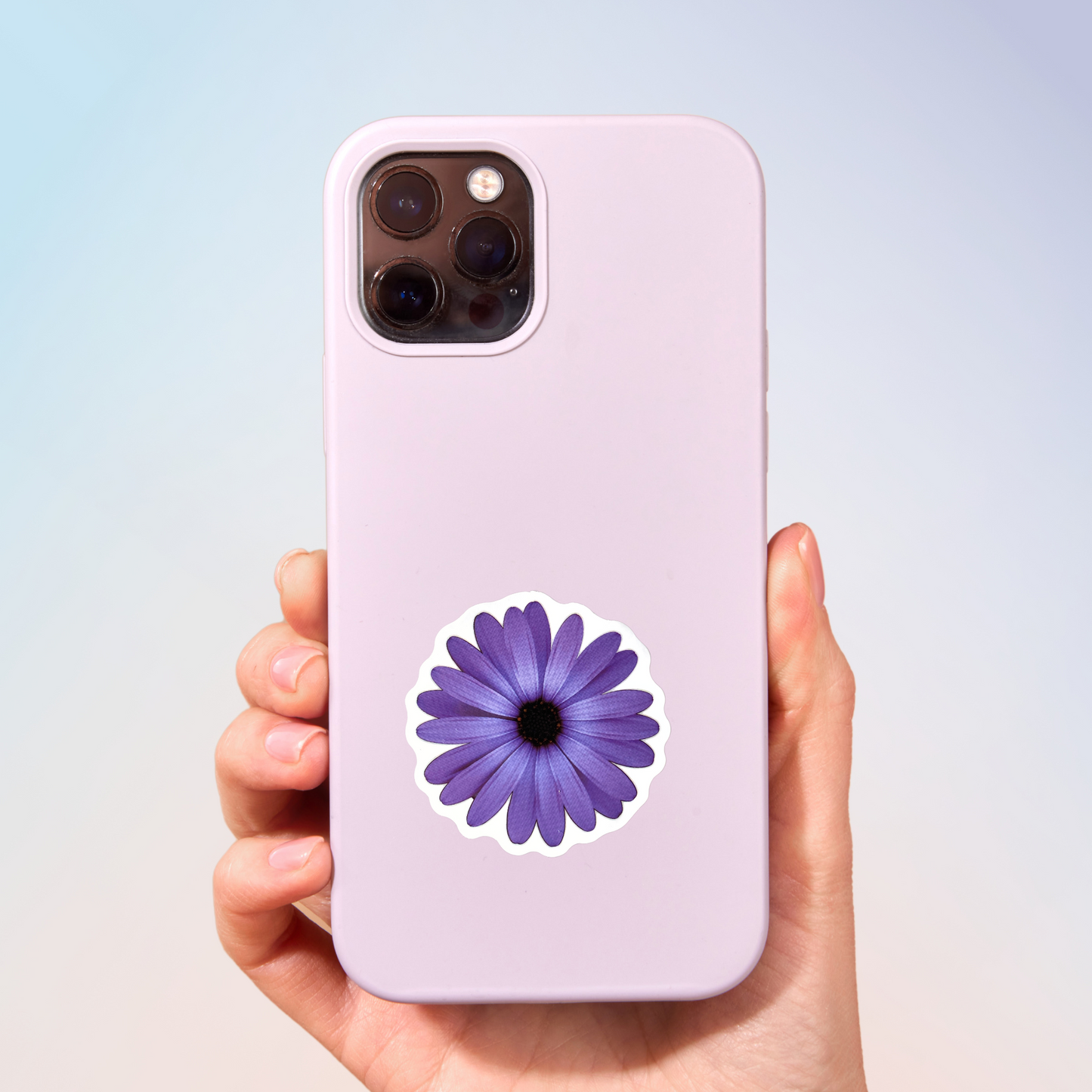 Purple Petal Sticker