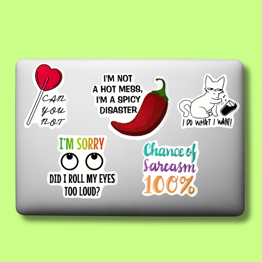Sarcastic Me - 5 Sticker Packs