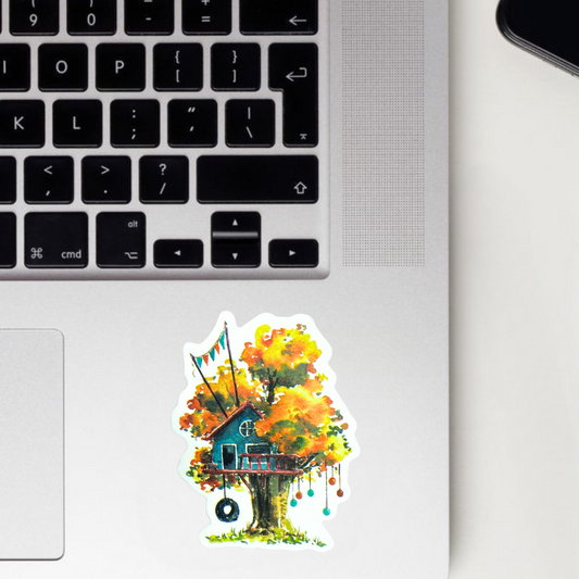 Treehouse Sticker
