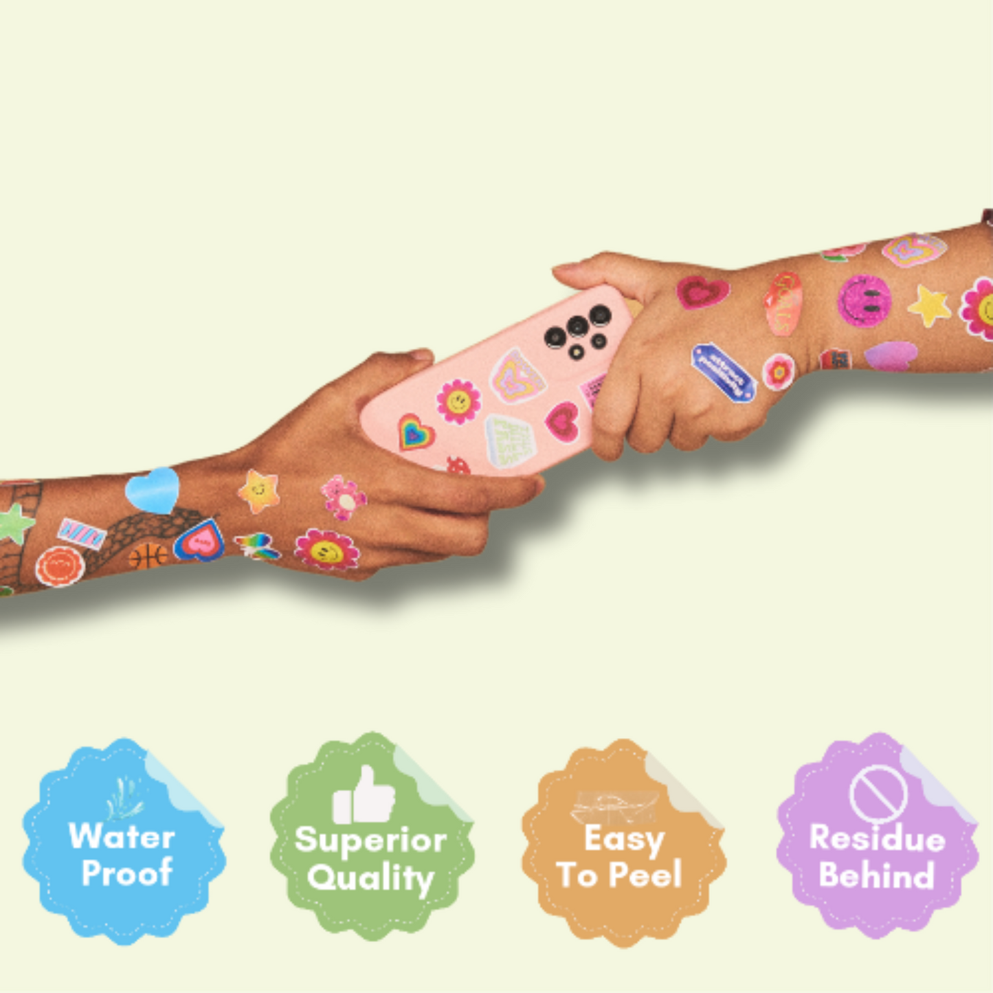 Purrfect Sticks - 5 Sticker Pack