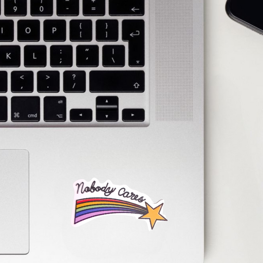 Nobody Cares Sticker