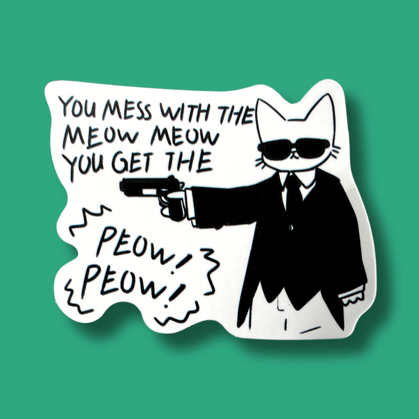 Peow! Peow! Sticker
