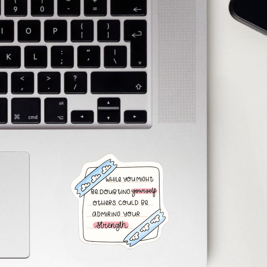 Hidden Strength Sticker