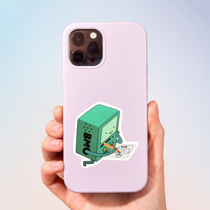 Geeky Nerd Sticker