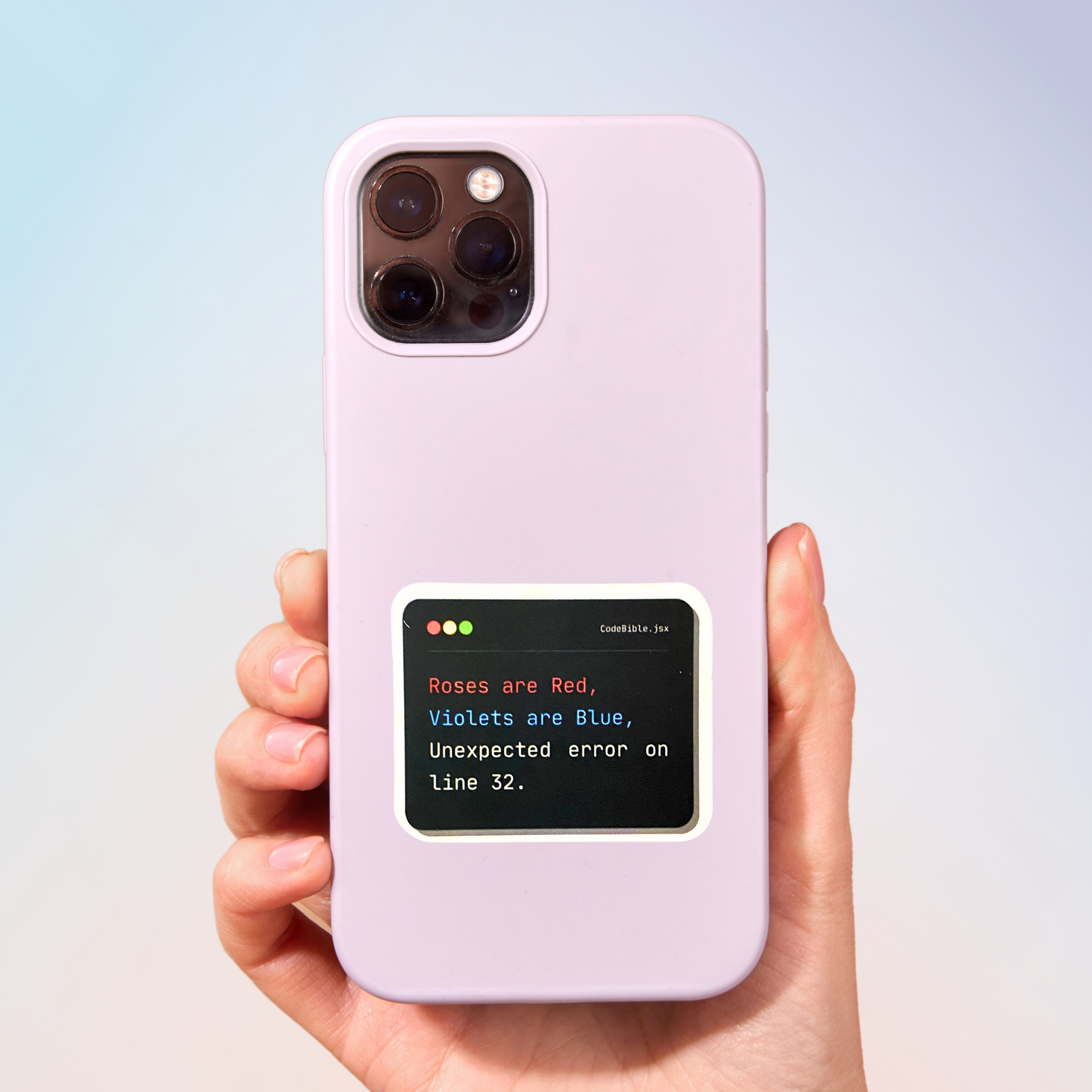 Unexpected Error Sticker