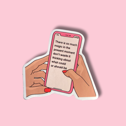 Now Is Magic Sticker