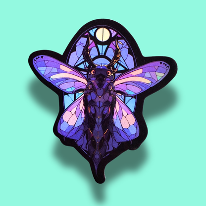 Winged Sticker