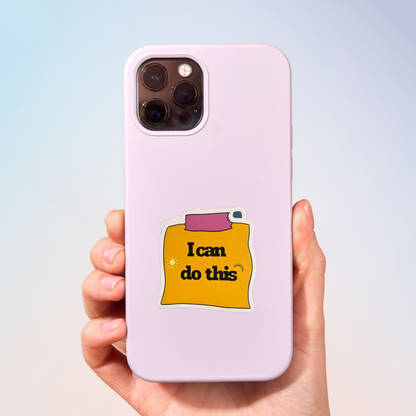 I Can Do This Sticker