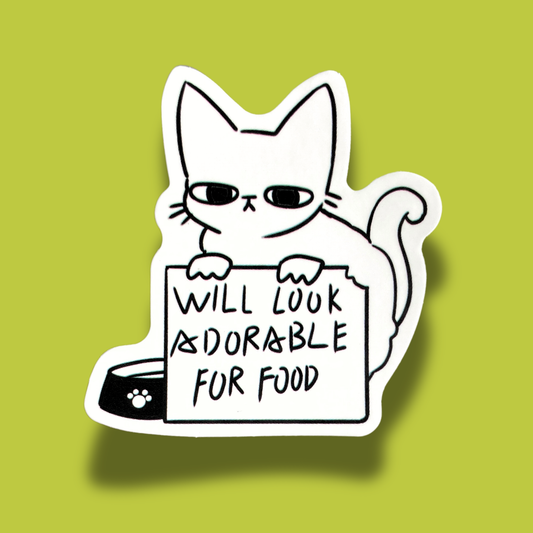 Will Look Adorable For Food Sticker