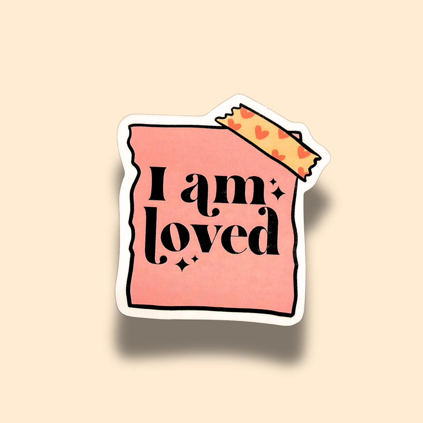 I Am Loved Sticker