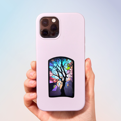 Divine Glass Design Sticker