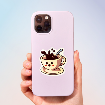 Black Coffee Sticker