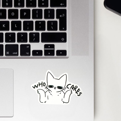Who Cares Sticker