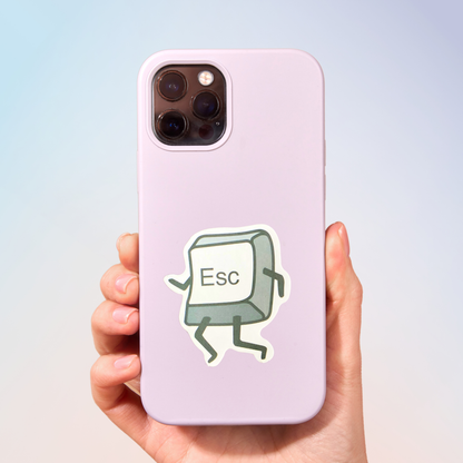 Esc Sticker