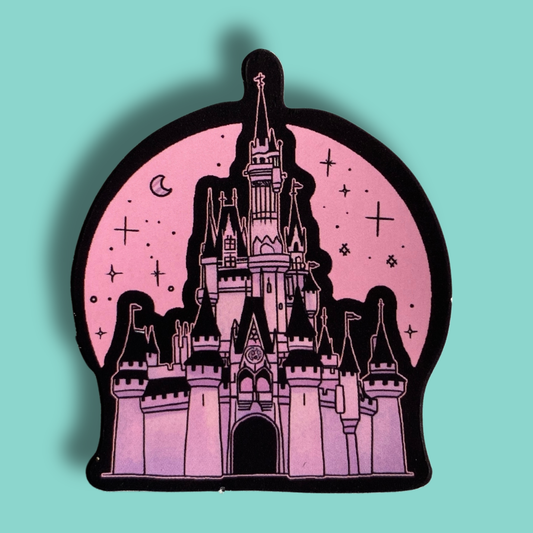 Moonlit Mansion Sticker