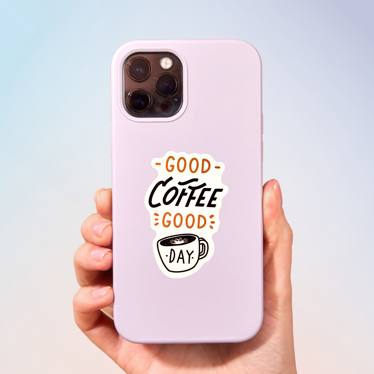 Good Coffee = Good Day Sticker