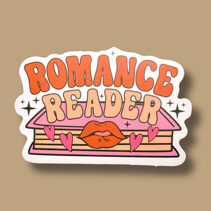 Romance Reader Sticker