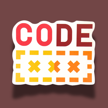Code Frenzy Sticker