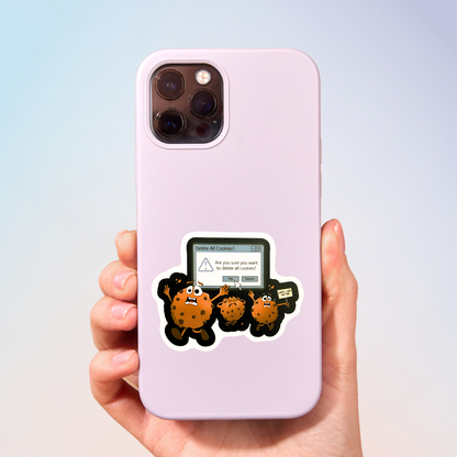 Delete All Cookies? Sticker