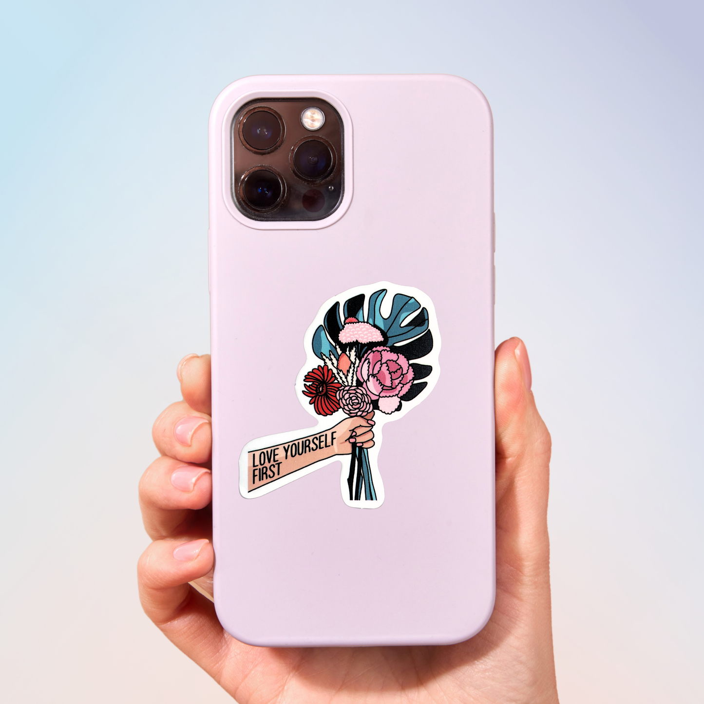 Love Yourself First Sticker