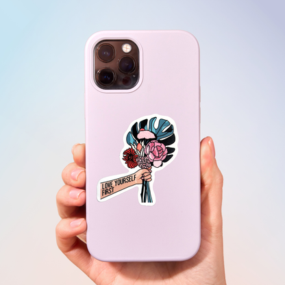 Love Yourself First Sticker