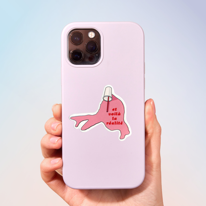 And There's The Reality Sticker