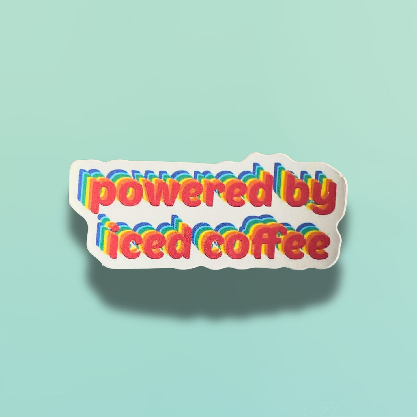 Iced Coffee Sticker