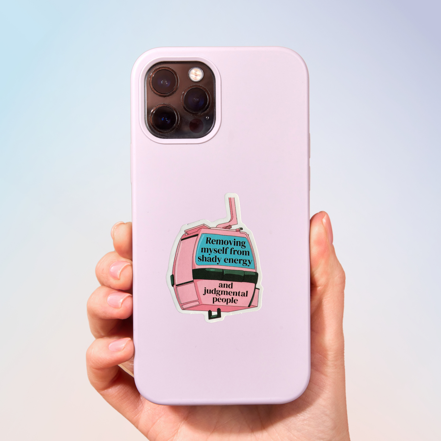 Removing Myself From Bad Energy Sticker