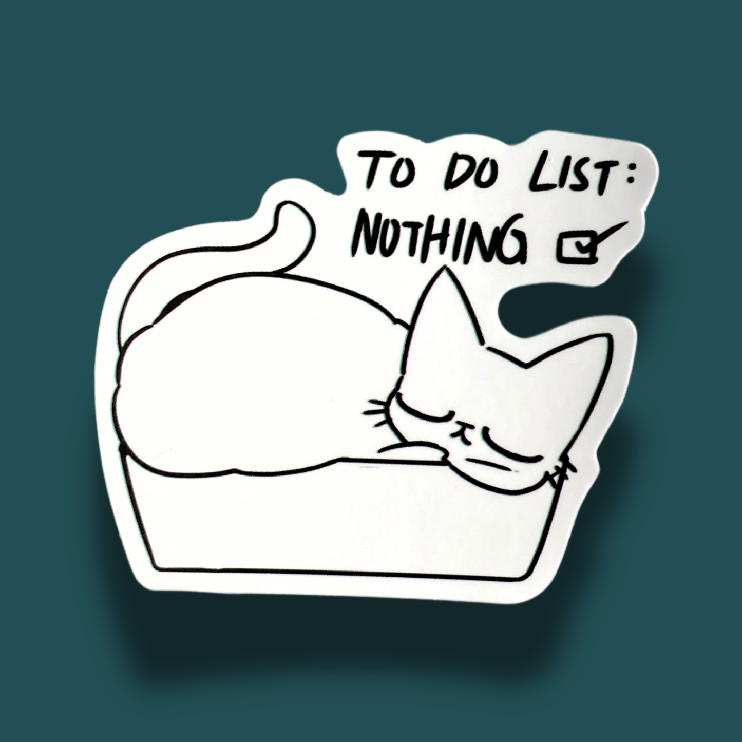To Do List Sticker