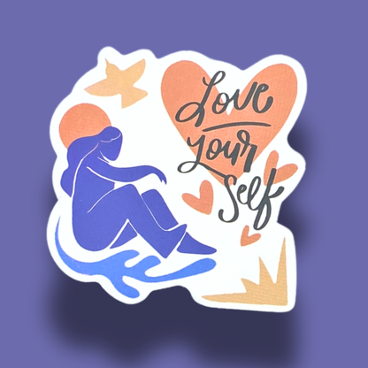 Love Yourself Sticker