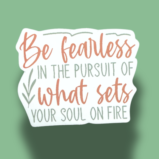 Fearless Pursuit Sticker