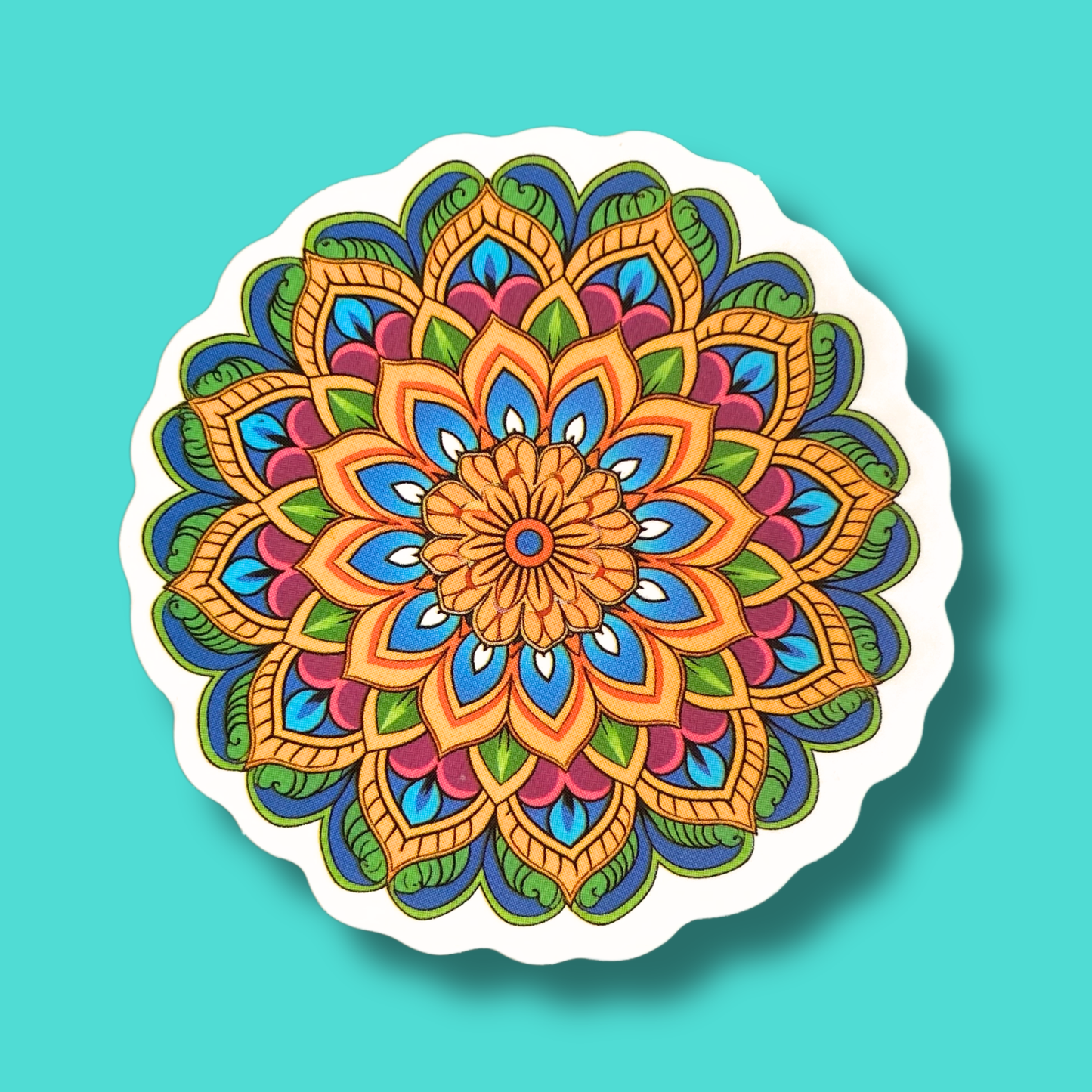Joyful Mandala Sticker