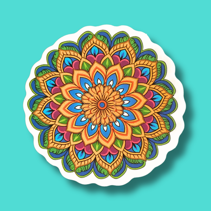 Joyful Mandala Sticker