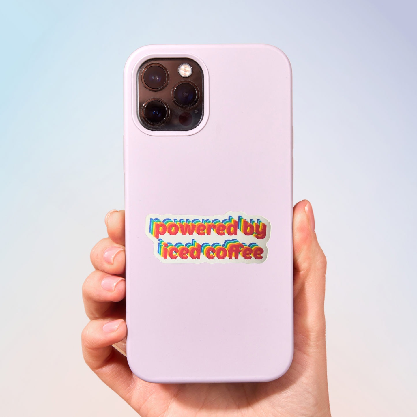 Iced Coffee Sticker