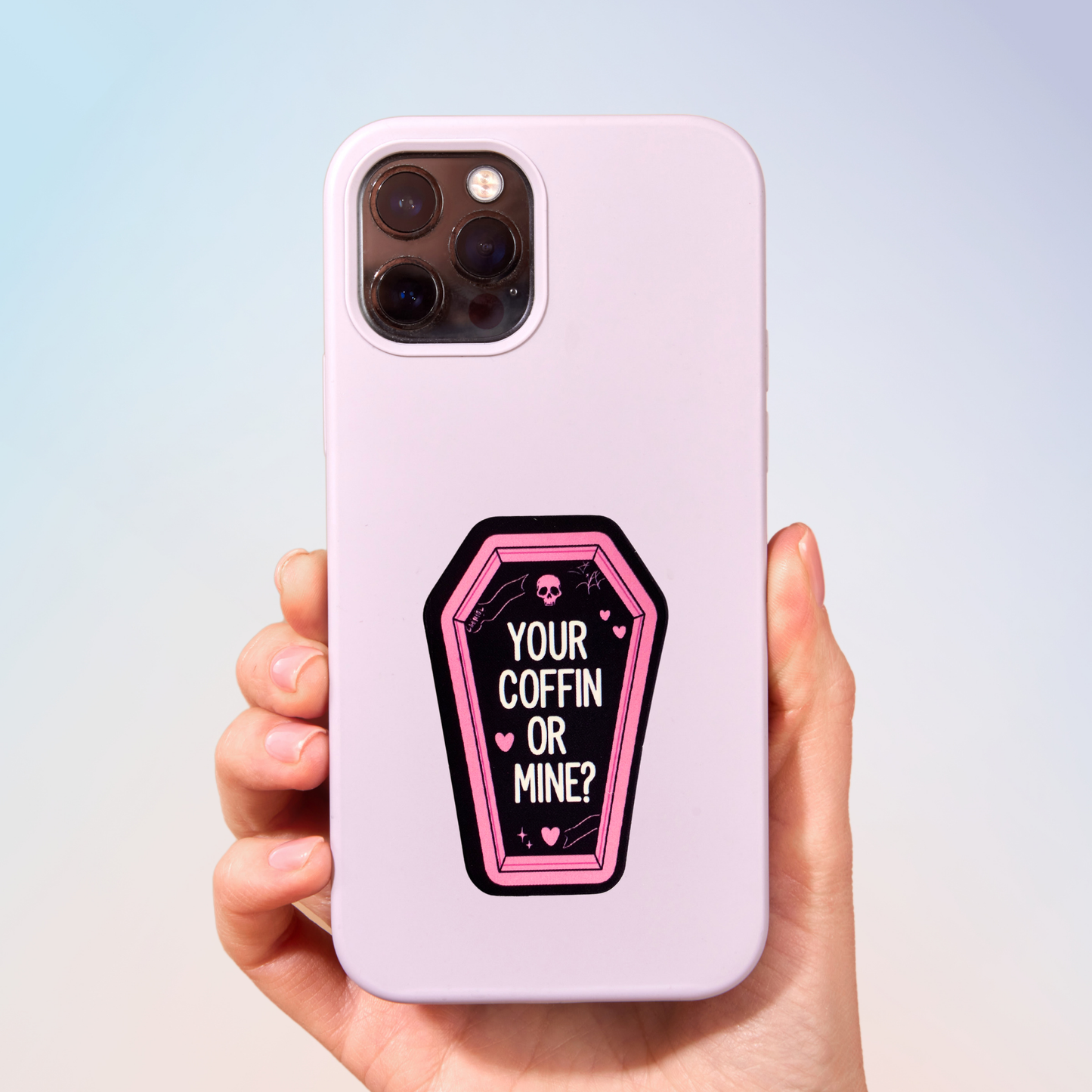 Your Coffin Or Mine? Sticker