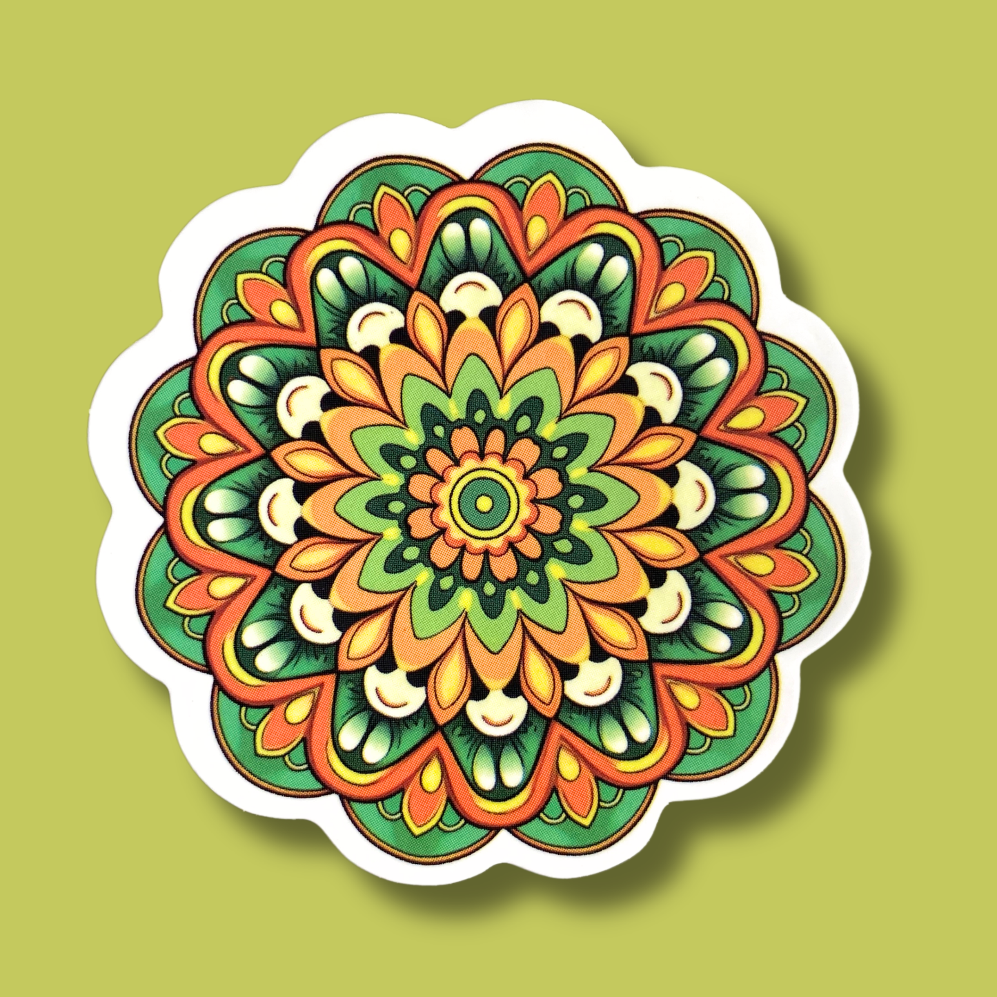 Playful Mandala Sticker