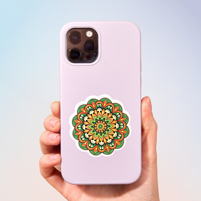 Playful Mandala Sticker