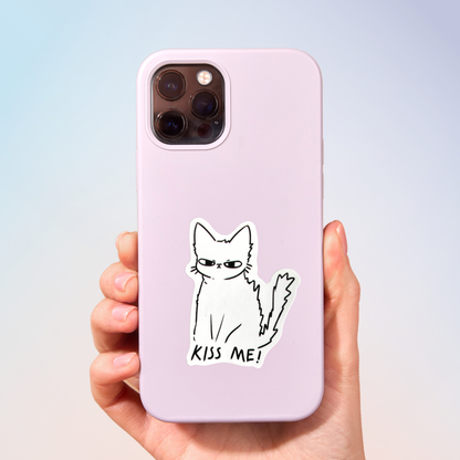 Kiss Me! Sticker